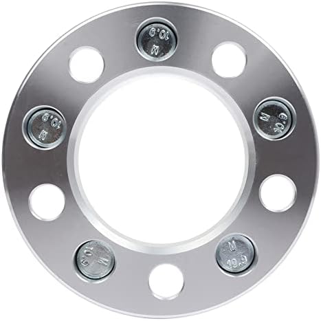 ECCPP 4kom kotačima potpornji sa 5 polica od 5x4.5 do 5x4.5 14x1.5 82,5 mm 1,5 srebrne boje su Kompatibilne s 2009-2019 godina za Challenger