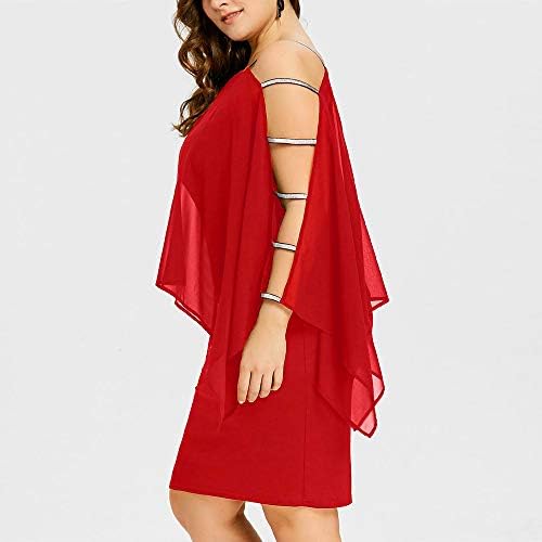 Dame šifon haljine cool haljine seksi haljina za žene haljine i večernje haljine cool haljina crvena