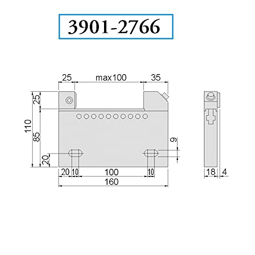 HHIP 3901-2760 pro-serija 35 mm sinus od nehrđajućeg čelika