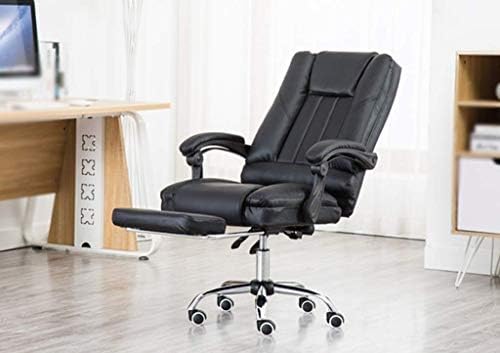 Udobna okretna stolica za kožu, visoka radna stolica za podesivu visinu za sastanke za sastanke Studio Company Company, predsjedavajući