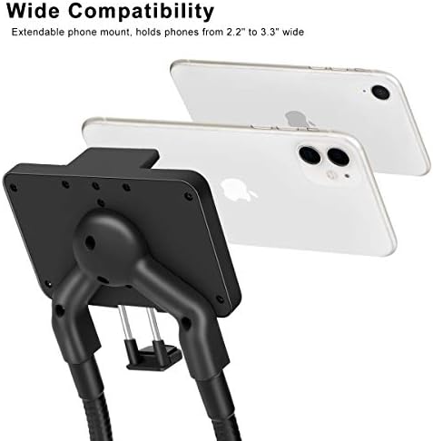 B-Land držač mobitela, Univerzalni postolje za mobilni telefon, lijeni nosač, DIY Fleksibilni stalak za montiranje s višestrukim funkcijama