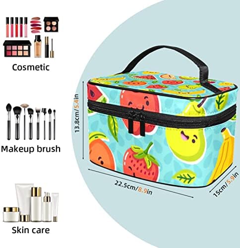 Šarena voćna šminka za torbu za šminku torbu kozmetičke torba za kozmetiku, toaletne potrepštine, četkice