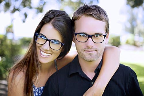 Naočale: Naočale za računalo-zaštita od plavog svjetla i UV zraka-sprječavanje digitalnog naprezanja očiju - ekološki prihvatljivo,