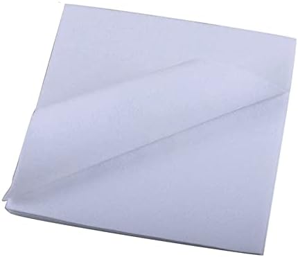 Kvadrati od filca od 12 do 12 inča kvadrati od tkanine od tkanine od filca od 1,6 mm - 24 kom, Bijela