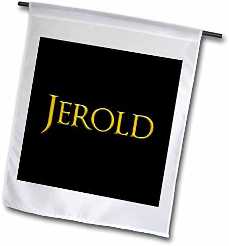 3drose Jerold uobičajeno je ime za dječake u Americi. Žute na crnoj zastavi - maskote
