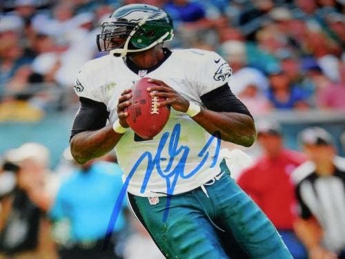 Michael Vick Autographed 8x10 Fotografija u boji - Orlovi! - Autografirane NFL fotografije