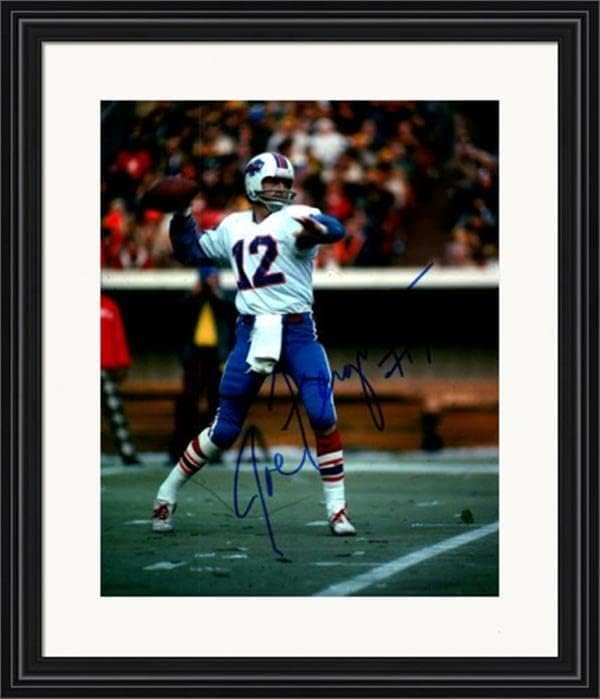 Joe Ferguson Autographed 8x10 Photo SC1 Matted & Framed - Autografirani NFL Photos