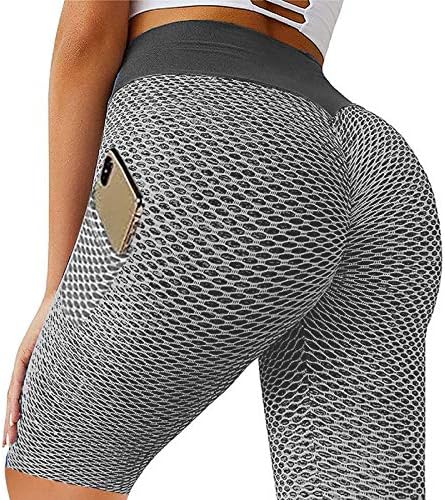 Biker kratke hlače za žene Visoko kontrola trbuha u struku povremena ljetna joga trčanje kratke hlače udobne kratke hlače za trening