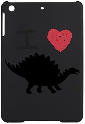 ipad mini case crno volim dinosaure - Stegosaurus