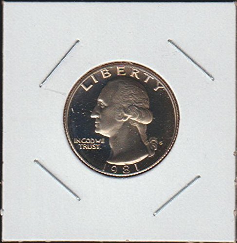 1981. S Washington Quarter Proof US MINT