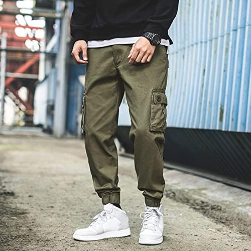 Diyago teretni hlače za muškarce obrezane modne casual hlače ulice Street odjeće Stilske redovne fit Harlem hlače