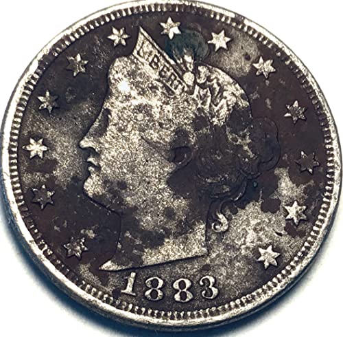 1883. P Liberty v s centima prodavača nikla vrlo fino