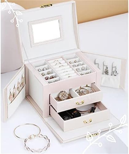 PU kožna kutija za pohranu nakita prijenosna Europska kutija za nakit prikladna kutija za pohranu nakita Putna kutija za pohranu nakita