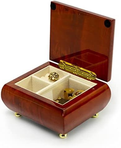 Jednostavna, ali lijepa i elegantna drvena kutija za nakit - mnoge pjesme za odabir - Romeo i Juliette