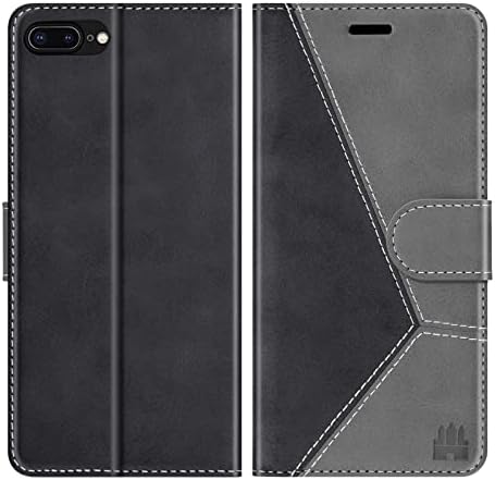 Caislean kompatibilan s kožna torbica-novčanikom iPhone 7 Plus / 8 Plus, ударопрочным presvlakom od TPU s utorima za kartice RFID-zaključavanje