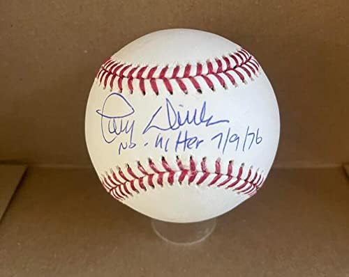 Larry Dierker Astros No Hitter 7/9/76 Potpisan M.L. Baseball JSA AH46924 - Autografirani bejzbol