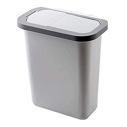 Skimt smeće limenke u kupaonici Viseće kante za smeće s poklopcem, zidne limenke za smeće, spremnik za smeće smeća