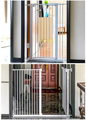 Ograde za kućne ljubimce za djecu s uvlačivim steznim nosačem i automatskim zatvaranjem za stepenice, hodnike i vrata ograde za stepenice