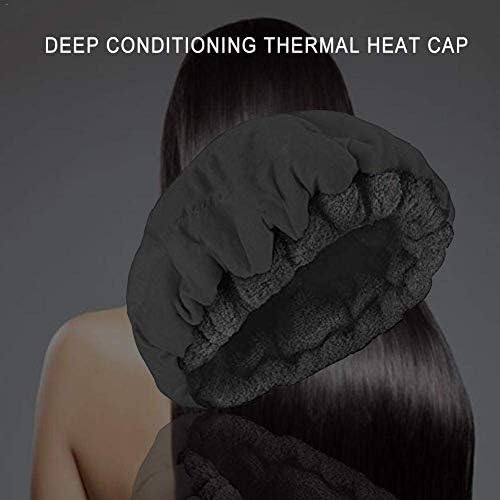 Lixfdj bežični duboki kondicioniranje toplinskog poklopca, toplinski poklopac mikrovlakana za parenje kose i parna poklopca za paru