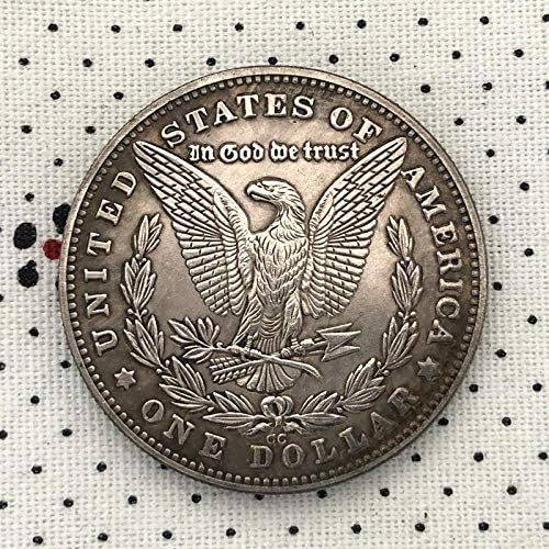 1878. American Morgan Wandering Coin Skeleton Beauty Commumorative Collection Coin Poklon Lucky Challenge Coin