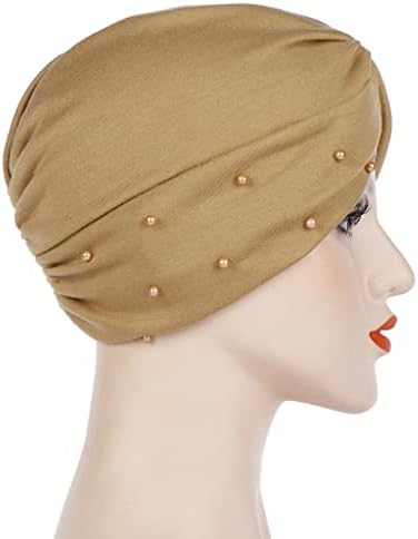 Xxxdxdp pamučni šal za glavu za žene kapica ženski perlica turban omot turbante motora odjeća pribor za kosu