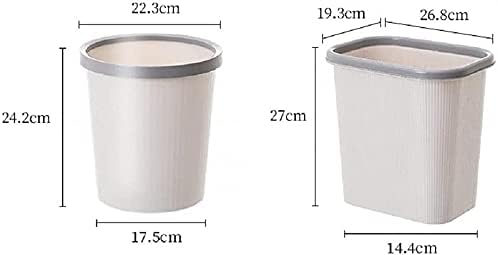 Smeće WXXGY Jednostavna košarica za komunalnog otpada Klasifikacija kalupa Kante za smeće su pogodne za kuhinje, dnevnog boravka /A-Bež