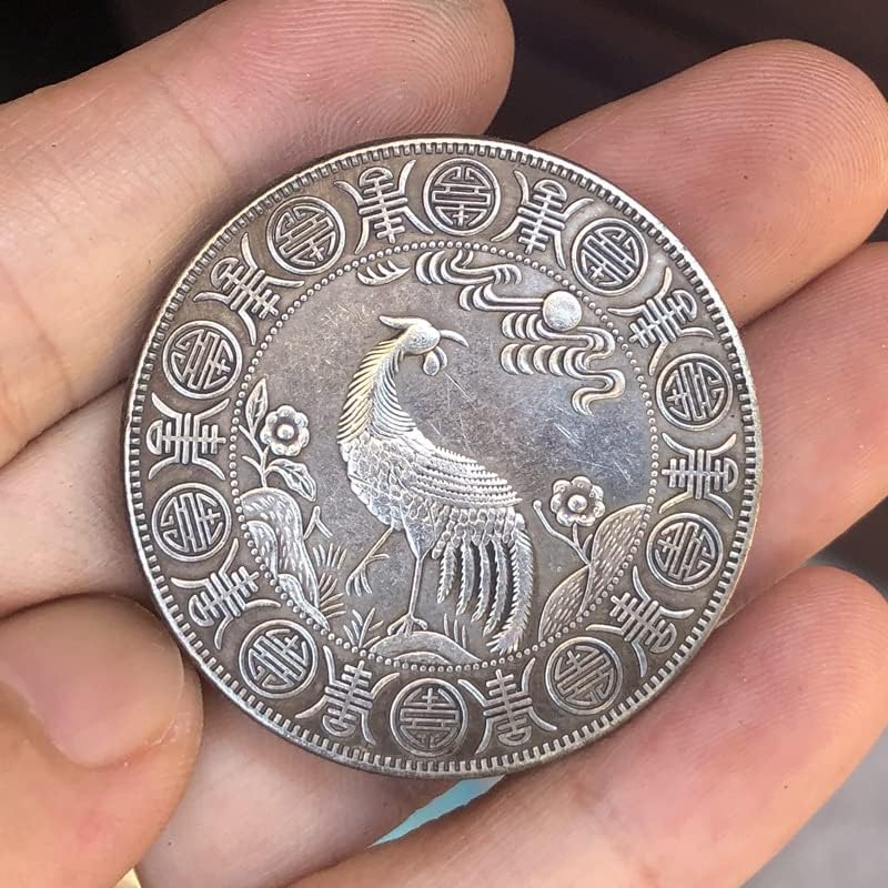 Drevni novčići Antikni srebrni dolar Zhejiang Yiliang Kolekcija kovanica za rukovanje kovanicama