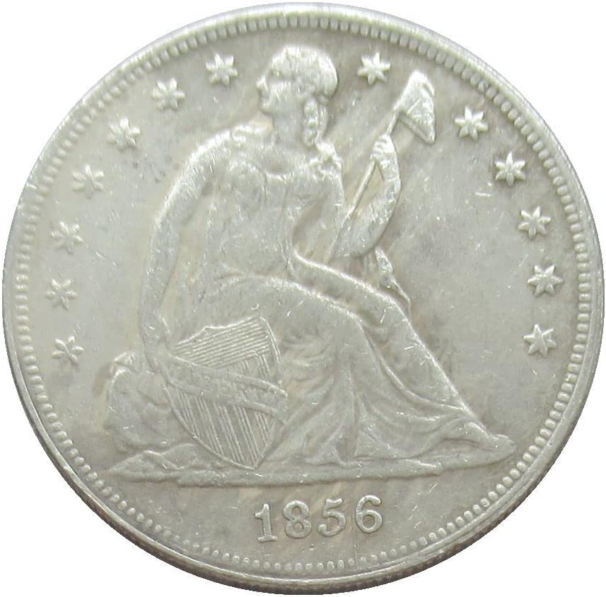 U.S. $ 1 zastava 1856 Srebrna replika replika komemorativna kovanica