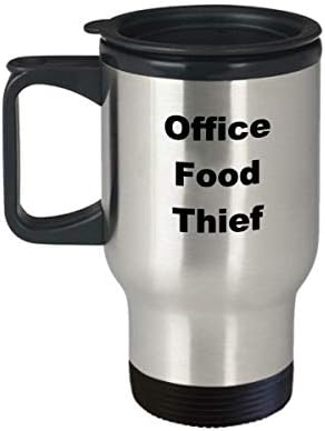 Smiješna uredska hrana lopov kava putničke šalice stereotipi ličnosti tipovi poklon za uredski radni kolega šefa zaposlenika poslodavac