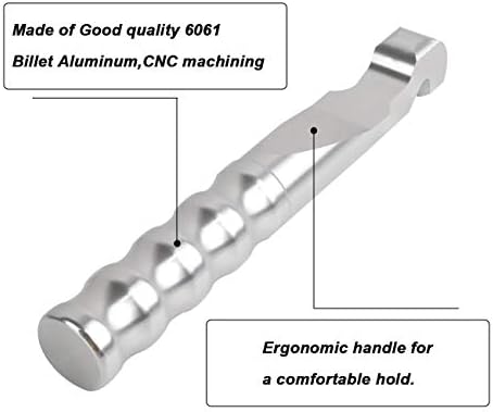 Alati za uklanjanje kromiranog remena, alat za uklanjanje ključa kvačila kompatibilan s CNC-om od aluminijske legure od 900 USD / 94