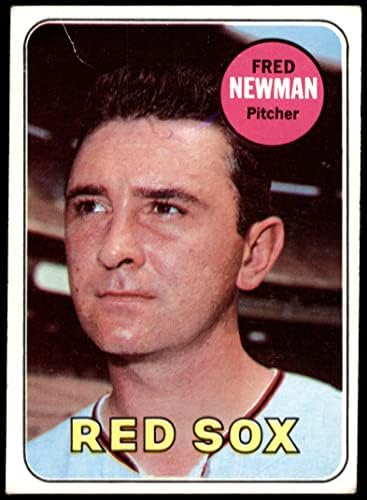 1969. Topps 543 Fred Newman Boston Red Sox VG Red Sox