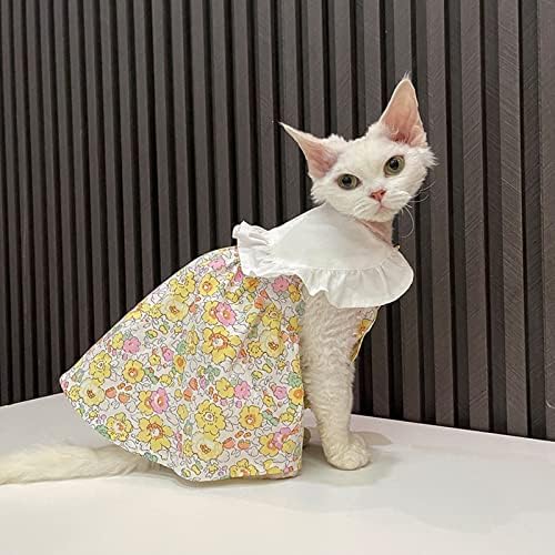 Phynx mačka odjeća ljeto slatka modna košulja modnih košulja majice majice majice majice prozračna mačka odjeća mačka odjeća