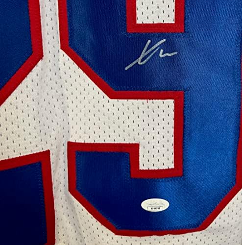 Xavier McKinney Autographed potpisao Jersey NFL New York Giants JSA CoA
