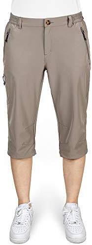 33.000ft ženske hlače Capri golf casus casual Brzi suho upf 50+ lagane rastezljive teretne hlače s džepovima