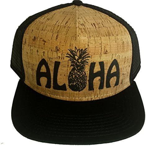 Aloha ananasov pluta Snapback mrežica kapica kapica ravna brim shaka hawaii crni