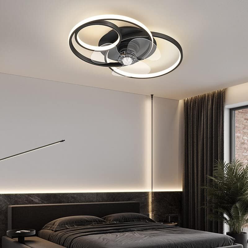 Chezmax dnevni boravak ventilator integrirana stropna svjetiljka zatamnjena 2022 Nova svjetiljka za spavaću sobu jednostavna moderna