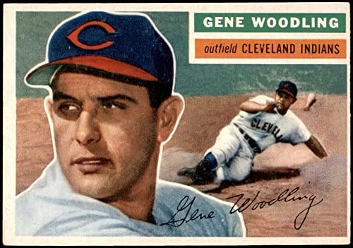 1956. Topps 163 Gry Gene Woodling Cleveland Indijanci Ex Indijanci