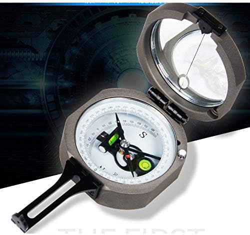 UXZDX CUJUX prijenosni preklopni objektiv kompas multifunkcionalni kompas nadzorna ploča Dash Mount Outdoor Tools