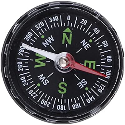 JYDBRT 1PC prijenosni mini precizni kompas praktični vodič za kampiranje planinarećih sjevernog navigacijskog preživljavanja gumba