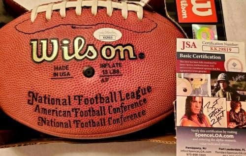 Randall Cunningham Autographd potpisao autogram Wilson NFL Game Football JSA CoA - Autographd nogomet