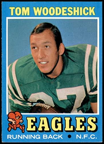 1971. Topps 40 Tom Woodeshick Philadelphia Eagles Ex Eagles West Virginia