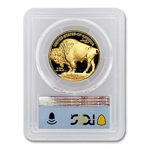 2022 W 1 oz American zlatni dokaz Buffalo PR-70 Deep Cameo 50 USD PCGS MINT STATE