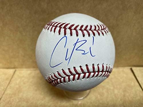 Charcer Burks Chicago Cubs potpisao je autogramirani M.L. Bejzbol w/coa - autogramirani bejzbol