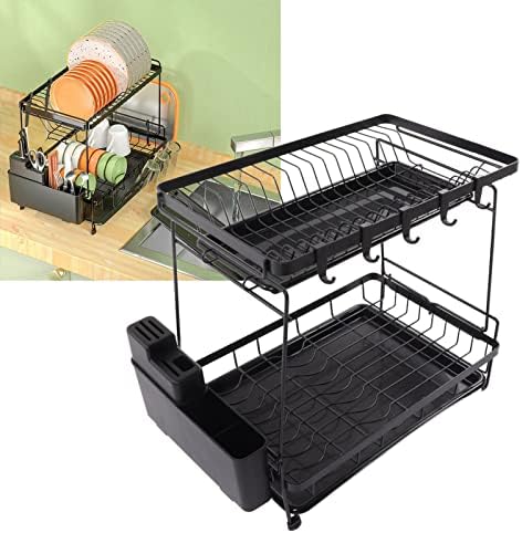 Fotabpyti stalak za sušenje jela Jednostavno za ugradnju teških ugljikovih čeličnih odvodnih seta za kuhinju