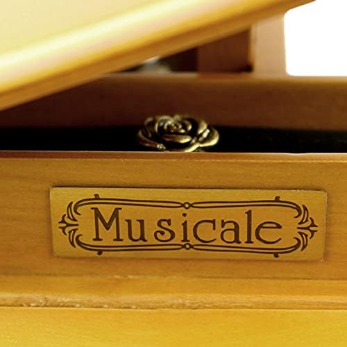 Zhyh Wooden Grand Once Once As prosinac, klavir u obliku glazbene kutije s malim kreativnim poklonom za rođendan za Valentinovo