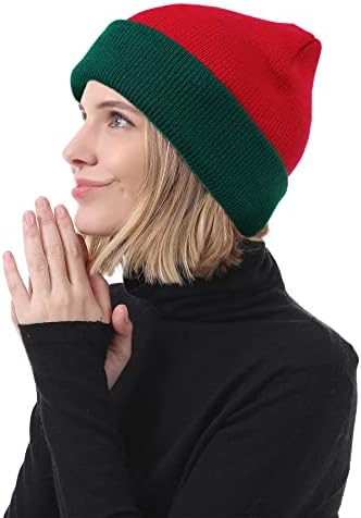 Kapa za muškarce i žene kapa s manšetama mekana voluminozna kapa zimske pletene kape ribarska kapa lubanja Uniseks kapa za muškarce