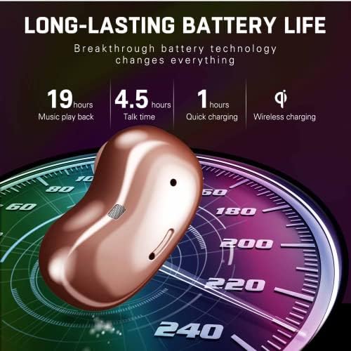 Urbanx ulični pupoljci žive istinske bežične slušalice za Samsung Galaxy S20 Fe 5G - bežični uši s/aktivno otkazivanje buke - ružno