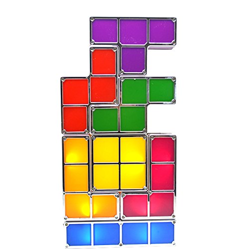 Najnovija novost tetris lampica retro igra u stilu kule blok igra cool noćno svjetlo