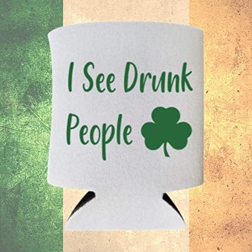 Smiješan Coolie iz svetog Patrika - Vidim pijane ljude - Dan svetog Patrika može se hladiti - Dan St. Paddy's Day Party