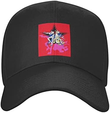 Uniseks bejzbolska kapa, udobne i prozračne Podesive kape, tatina sportska kapa na otvorenom, kapa vozača kamiona u crnoj boji